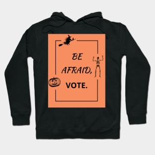 Halloween Pumpkin - Witch on Broom - Skeleton - Vote 2020 Hoodie